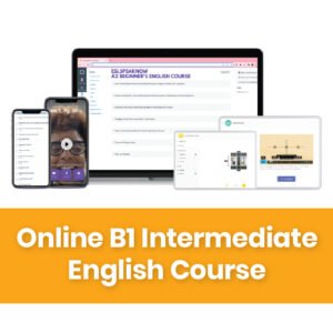 Online B1 Intermediate English Course